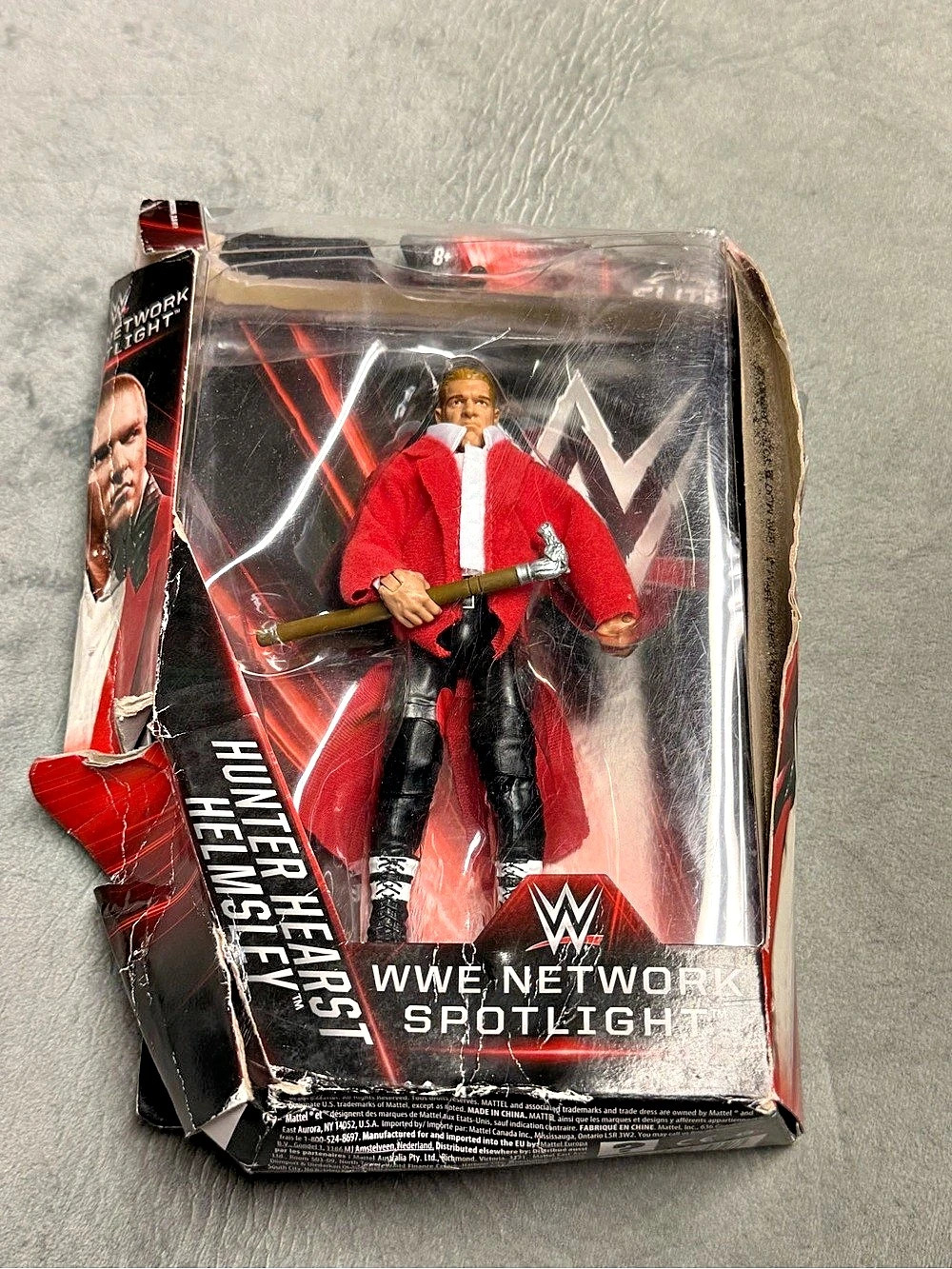 Mattel WWE Network Spotlight Hunter Hearst Helmsley Action Figure